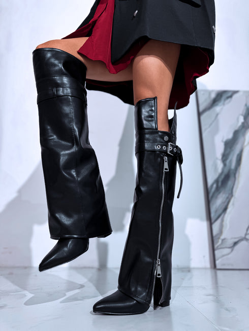 LUX boots "CONTENT CLS-576" - BLACK